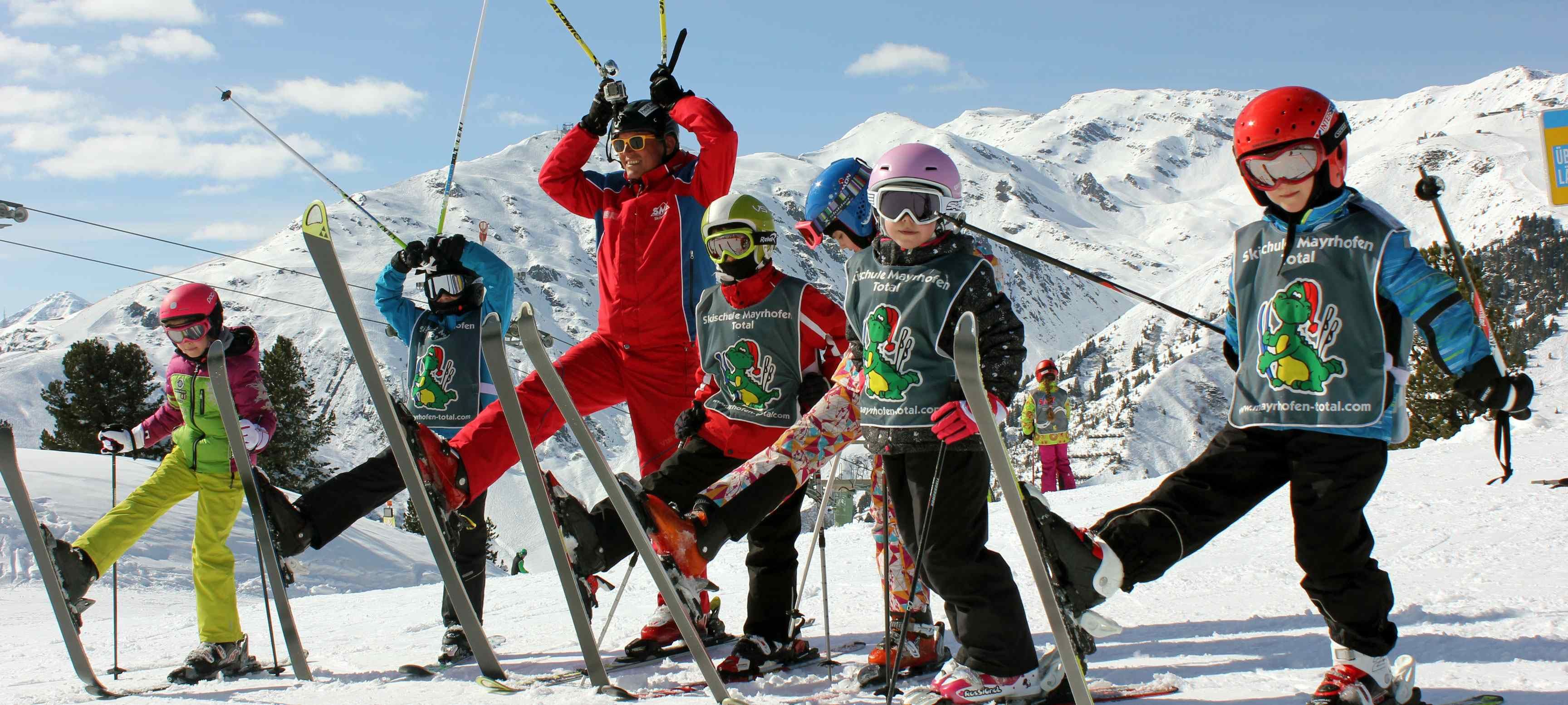 Vorm van het schip magneet verwennen Kindercursussen - Skischool SMT Mayrhofen